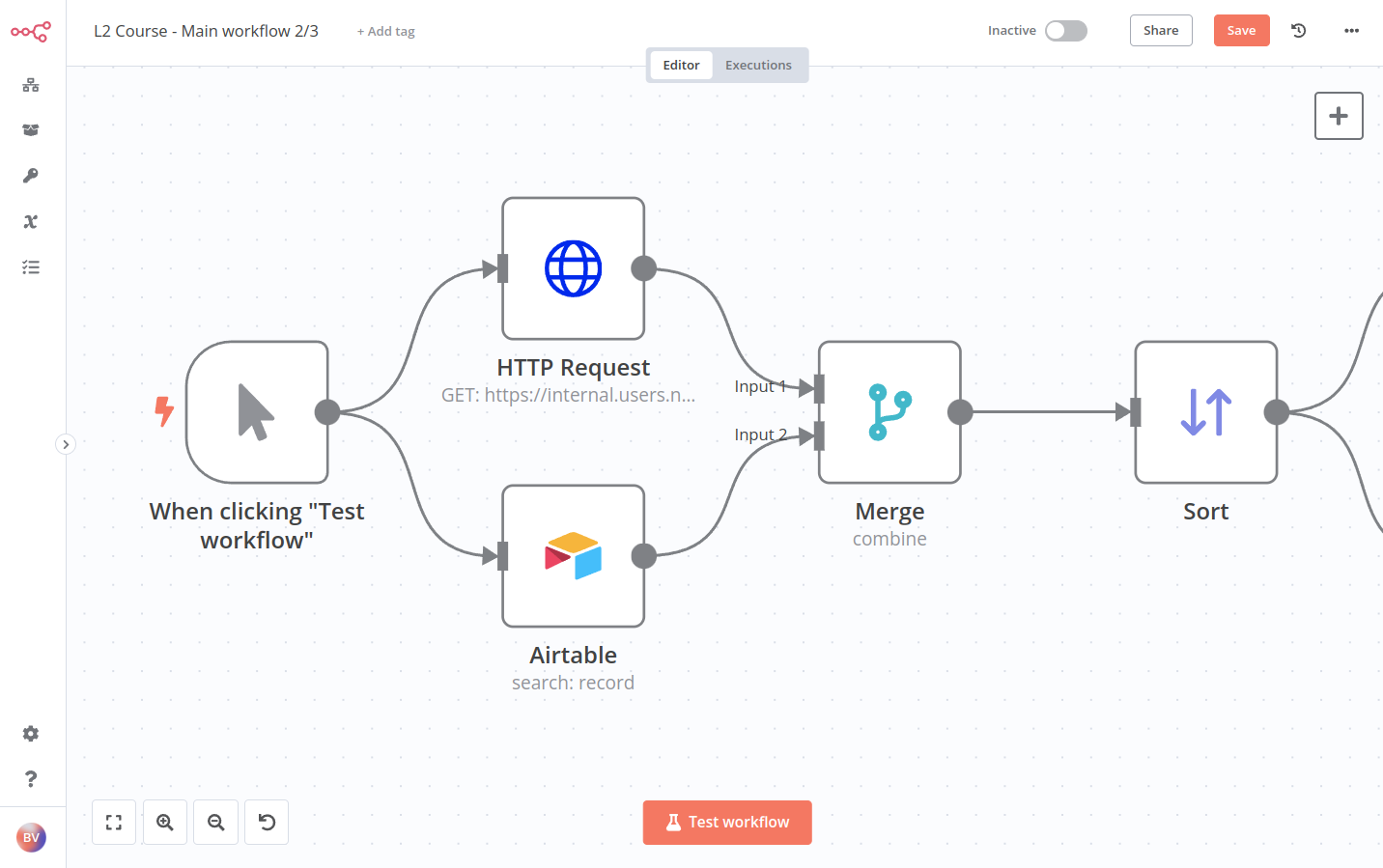 Workflow 1: Getting data from different sources